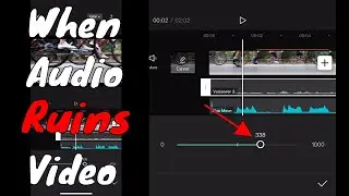 This Could Ruin Your Video (Audio levels to high in CapCut) App | IOS & Android