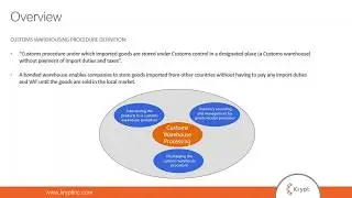 SAP GTS Bonded Warehouse Solution Webinar