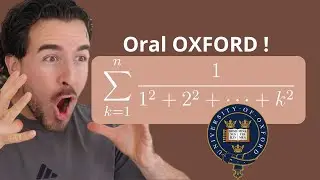 Somme invraisemblable au concours d’Oxford ! Accessible dès la terminale ? 