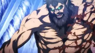 Grisha Eats Founding Titan and Kills Reiss Family | Attack on Titan Shingeki no Kyojin Final Season