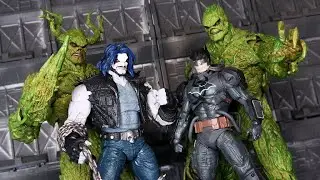 阿姆微的玩具簿 McFarlane Toys 麥法蘭 DC Multiverse Swamp Thing 沼澤異形 + Batman Hazmat Suit 蝙蝠俠 危險裝甲 + Lobo 暴狼