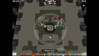 Tower Madness Skulltown | Easy Solution | Fewest Towers