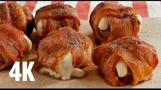 Whiskey-Bacon-Cheese-Pilze - BBQ Grill Rezept Video - Die Grillshow 142