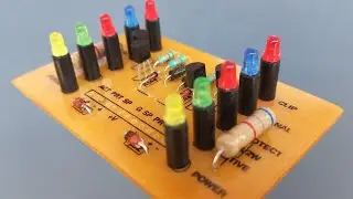 Amplifier Clip Indicator With Active, Protect, Signal and Power LEDs