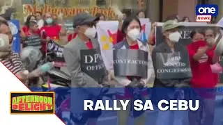 Labor group stages protest in Cebu over flood control mess | Afternoon Delight 