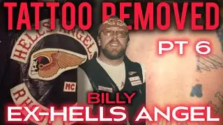 Бывший участник Hells Angels MC Билли Пт 6 рассказал о том, как ему сожгли татуировку