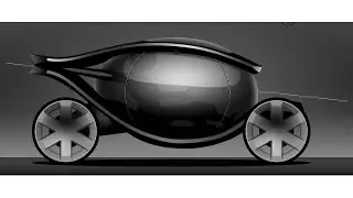 Car Design Tutorial: Photoshop Render Side View for CAD
