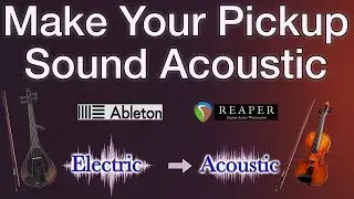 Make Your Pickup Sound Like a Real Instrument | Ableton vs Reaper