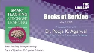 5/8/25 Books at Berklee: Dr. Pooja K. Agarwal