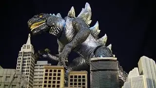 TRENDMASTERS FANG BITE GODZILLA (1998) - ОБЗОР ФИГУРКИ KAIJU
