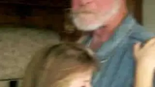 Audrey Saying Goodbye to Papa