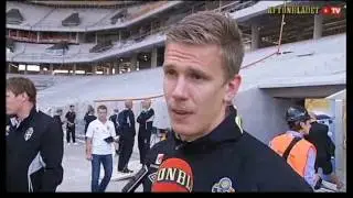 NYA FRIENDS ARENA (Rundvandring) med landslaget