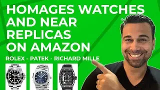 Rolex Submariner Homage and other almost Replicas on Amazon USA 2020 2021