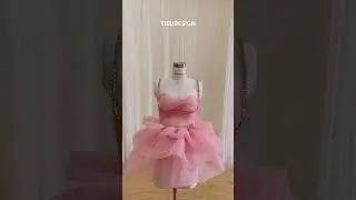 New Mini Dress #đầmthiếtkế #sewingtutorial #mannequinchallenge
