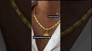 Gold plated Nawabi Chain👆🏻🤩💫