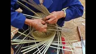Great Handmade Bamboo Basket - Bamboo weaving