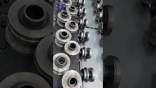 Supermarket Shelf Back Panel Roll Forming Machine  #machine #rollformmachine