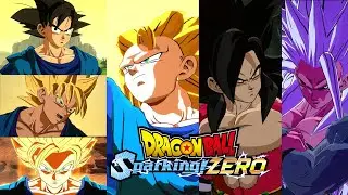 Sparking Zero Mods - NEW! Goku (AF) (SS1-SS5) Showcase