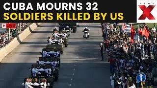 US-Venezuela War LIVE: Emotional Cuban Rally After 32 Soldiers Killed in US Attack on Venezuela