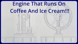 Engine That Runs On Coffee And Ice Cream!!! Jerry Howell Miser Stirling Engine Episode 1