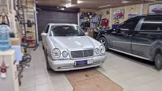 Mercedes-Benz E55 w210. Крутое восстановление стёкол, установка двухчиповых BI-LED линз Bengal Tiger