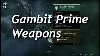 How to get Gambit Prime Curated Weapons! Fast Curated Weapon Grind! (Destiny 2: Jokers Wild)