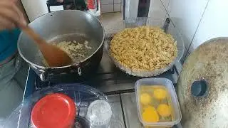 macarrão com ovos mexidos fácil e saboroso