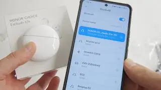 Как подключить наушники Honor Choice (подключить Bluetooth)