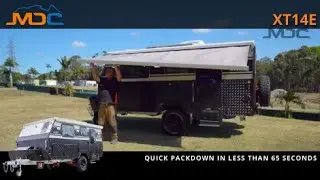 Quick Pack down: MDC XT14E Offroad Caravan