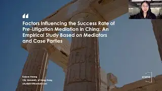 ICSPHS 2023-Factors Influencing the Success Rate of Pre-Litigation Mediation in China