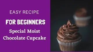MAYONNAISE CHOCOLATE CUPCAKES |No OIL ADDED