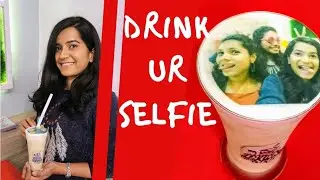 Selfie on your drink| Drink your selfie|Pune food|Zimi Zutopia India