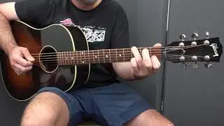 2017 Gibson J45 Standard Vintage Sunburst  - what's not to like?