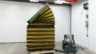 Advance Hydraulic Scissor Lift and Tilt Table 3500lb 48x48