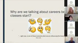 IDCE Career Development Orientation '20; overview of career resources for IDCE graduate students