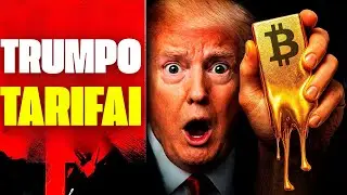 Tarifų panika: Bitcoin krenta žemiau 90k!