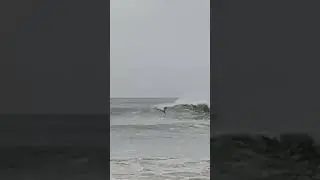 Extreme surfing at Mayanes beach