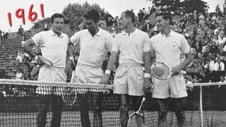 Tennis Story Retr&ograve; - 1961 Nicola Pietrangeli vs Rod Laver (finale) Davis Cup
