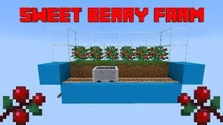 Easiest AFK Sweet Berry Farm | Minecraft 1.14
