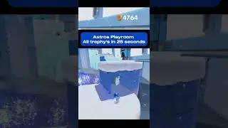 Astro's Playroom All trophy's in 25 seconds #playstation #platinum #ps5 #astrosplayroom