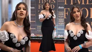 Edin Rose Arrived At Times Food Awards #edinrose #biggboss