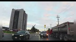 Late Afternoon Drive in Scarborough & Toronto | Golden Hour City Ride