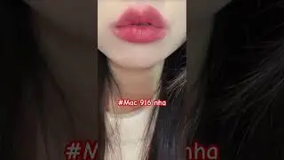 Test m&agrave;u son Mac 916 #dungriviu94 #mac #maclipstick #maclipsticks