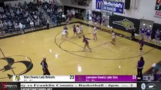 Strong 2nd Half pushes Lady Cats past Giles Co; Lawrence Co Boys fall to Bobcats