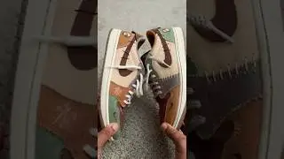Zion Williamson x Nike Air Jordan 1 low &lsquo;voodoo&rsquo; quick sneaker review! #sneaker #nike #collab