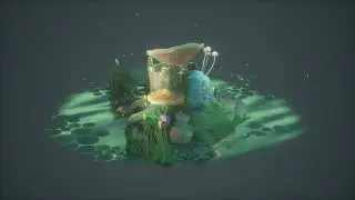 Swamp Shell Diorama - UE Turntable Preview