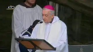 De la haine de Dieu à l'adoration. Mgr André Dupuy à Lourdes.
