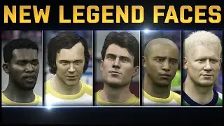 FIFA 15 LEGENDS: ALL NEW PLAYER FACES