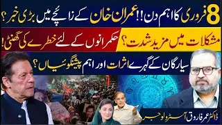 8 February PTI Jalsa and protest| Big news in Imran Khan's Horoscope| Dr Umer Farooq Astrologer