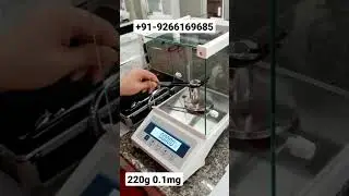 220g 0.1mg Analytical weighing balance 9266169685 #weighing #weighingscale #ram #scales #scientific